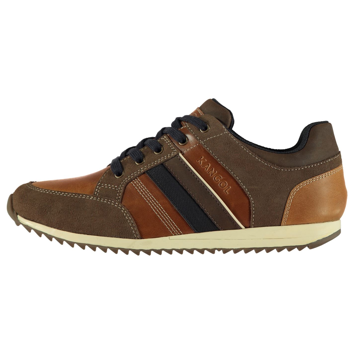 

Мужские кроссовки Kangol Morden Leather Mens Trainers 46 (30) коричневый