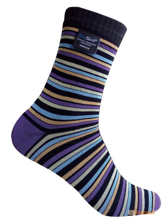 

Шкарпетки водонепроникні в смужку Dexshell Ultra Flex Socks Stripe XL