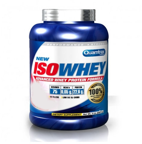 

Iso Whey Quamtrax /75 servings/ Chocolate 2267 г