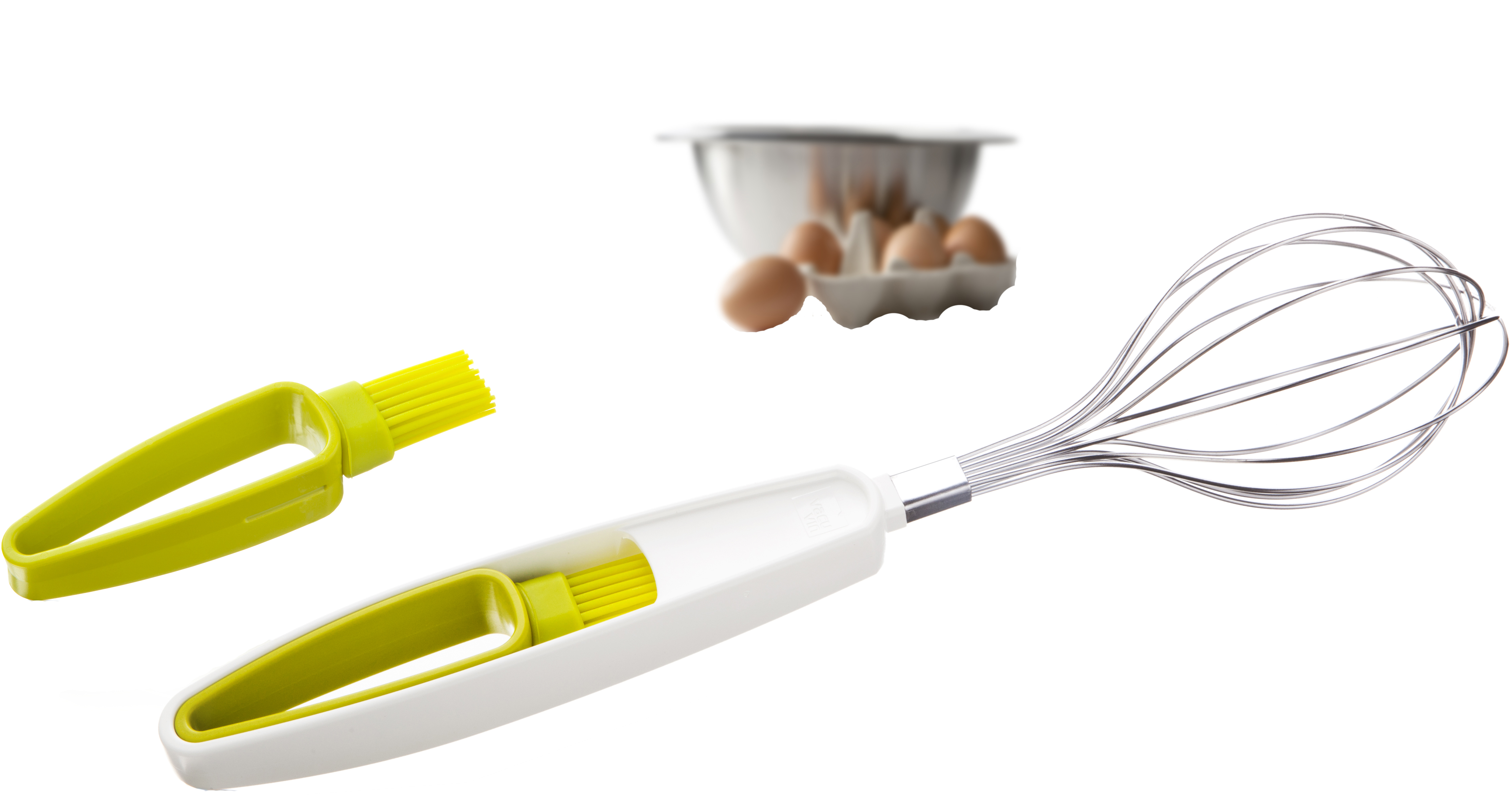 

Кондитерский венчик Tomorrow's Kitchen Whisk + Brush с кисточкой 30 см