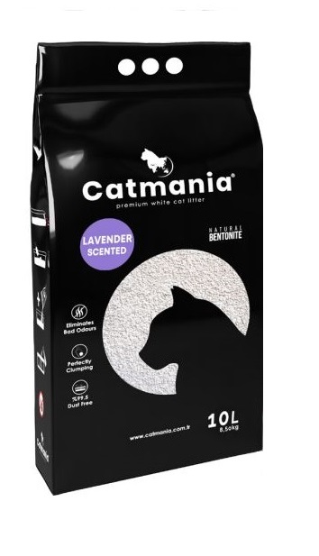 

Бентонитовый наполнитель CATMANIA лаванда + фиолет. гранулы 10 л