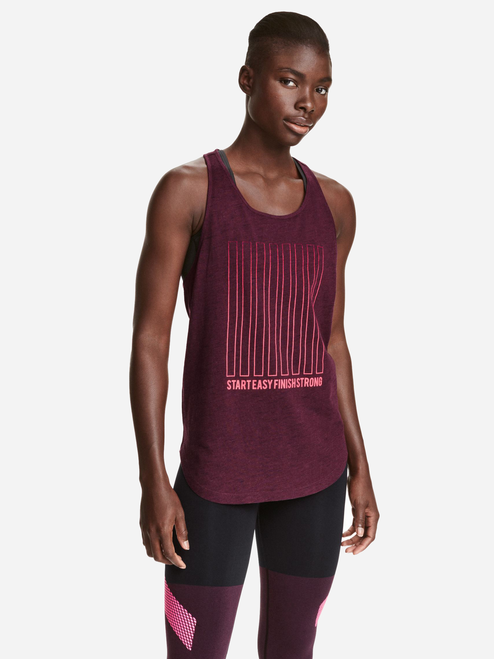 

Майка H&M 74002485 М Фиолетовая