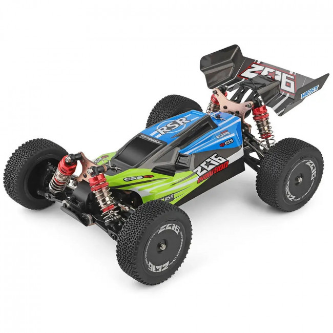 

Машинка на радиоуправлении WLToys 144001 4WD 1:14 багги Green