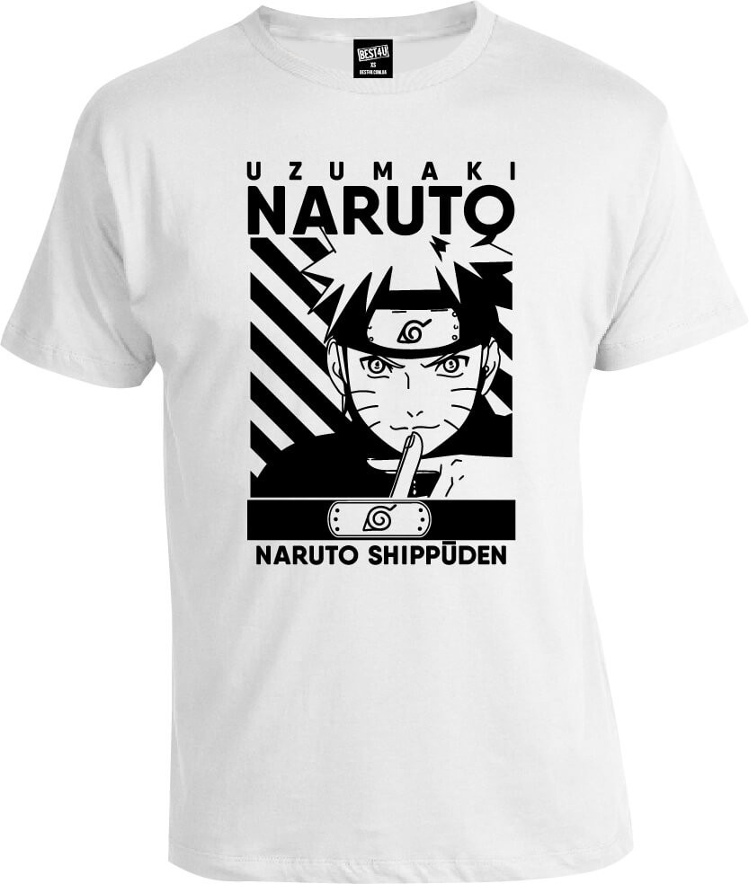 

Футболка Naruto Uzumaki Наруто Best4U Белый, Футболка Naruto Uzumaki Наруто Best4U Белый M