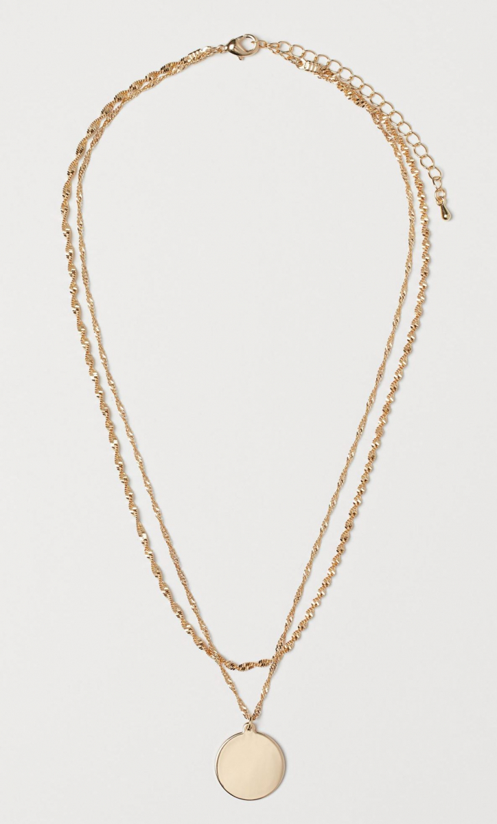 

Колье H&M 0812746001 One Size Желтый 65015