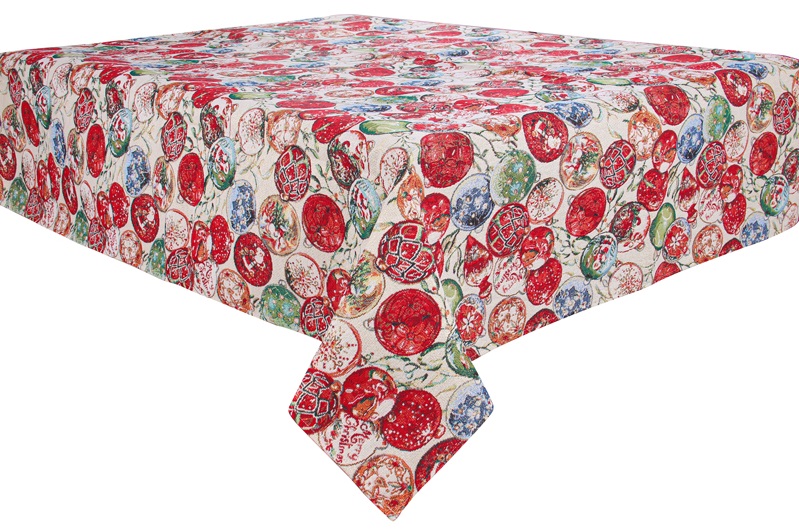 

Скатерть гобеленовая с люрексом Lefard Home Textile 715 Natalia 140х140 см