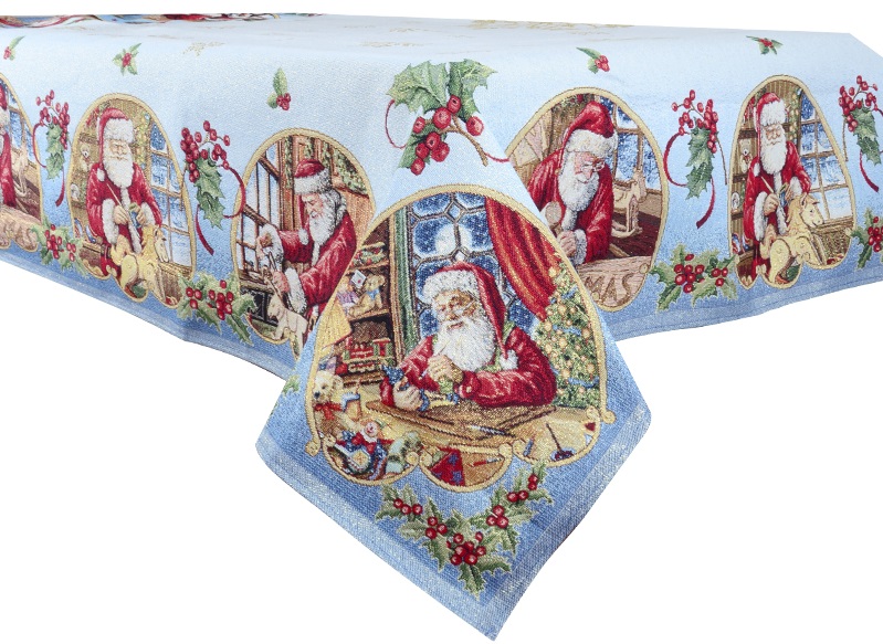 

Скатерть гобеленовая с люрексом Lefard Home Textile 716 Hamlet 100х100 см