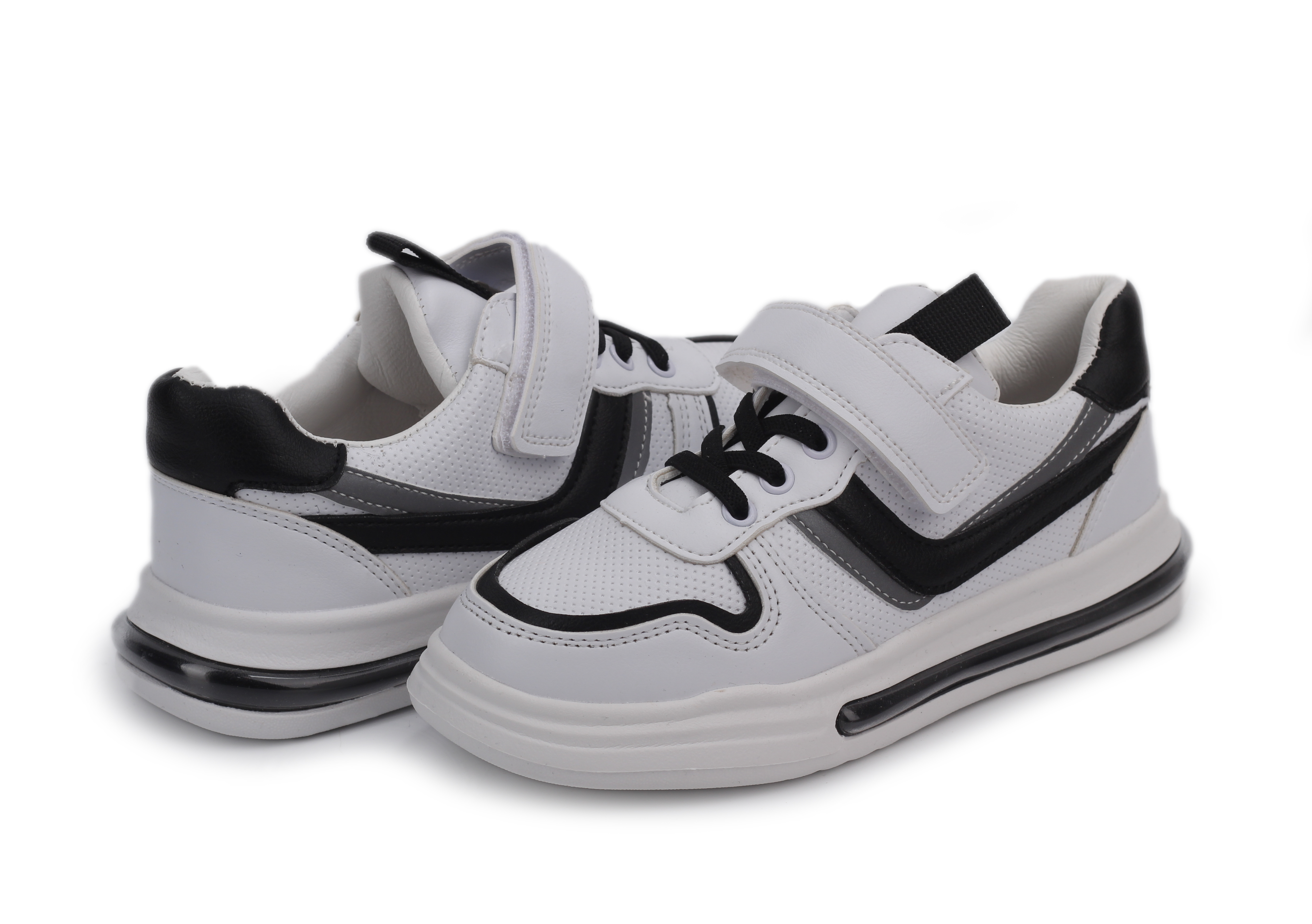 

Кроссовки Мышонок M58-3WHITE-BLACK бело-черный 33 2000903841937