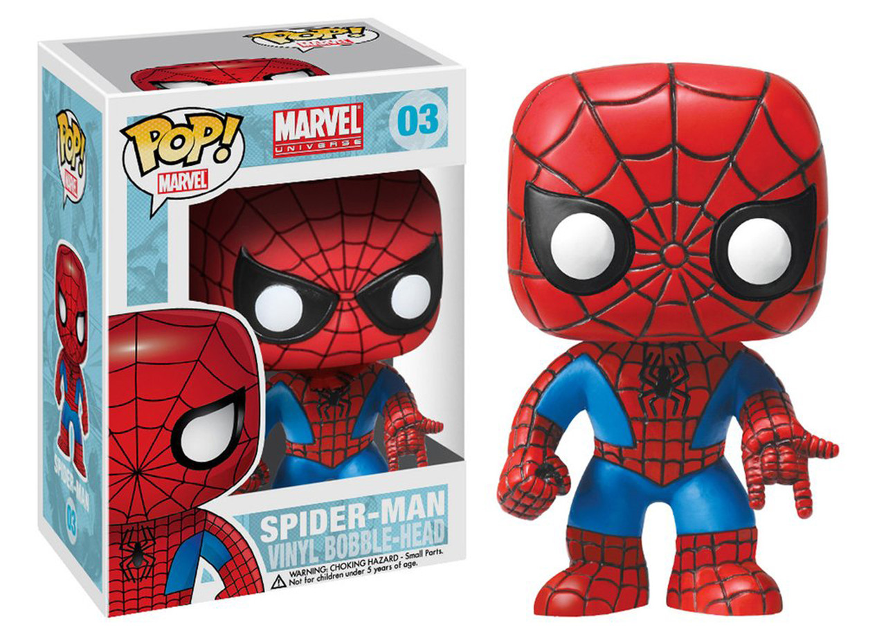 

Фигурка Funko Pop Фанко Поп Spider-Man Человек-паук 10см SM 03.572