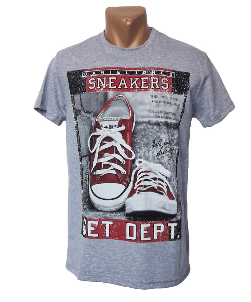 

Футболка кеды Daniel and Jones 4981 XL цвет серый