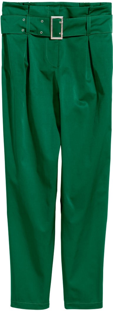 

Брюки H&M 3hm04400155 44 Зеленые