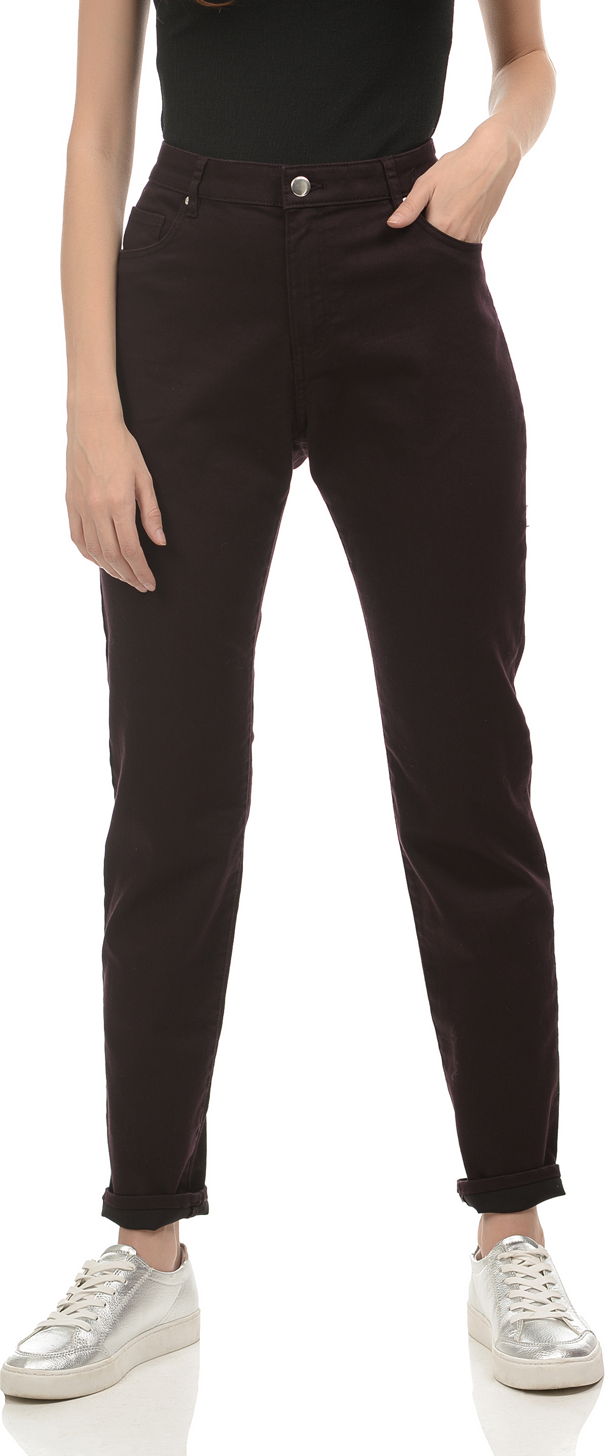 

Брюки H&M 3hm04400169 44 Бордовые