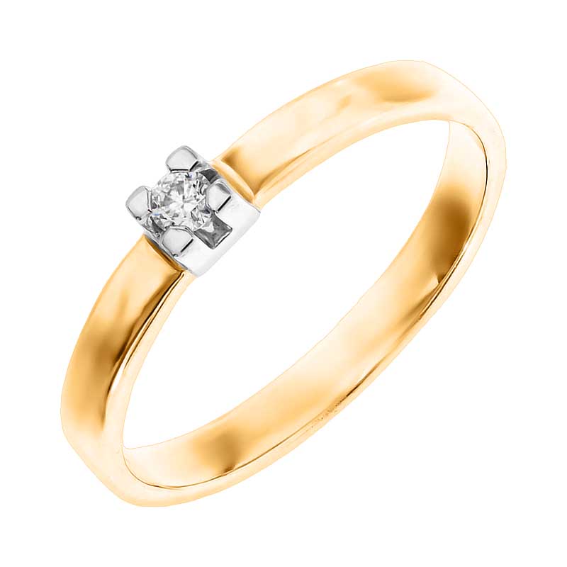 

Кольцо Diamant К3254 17.0