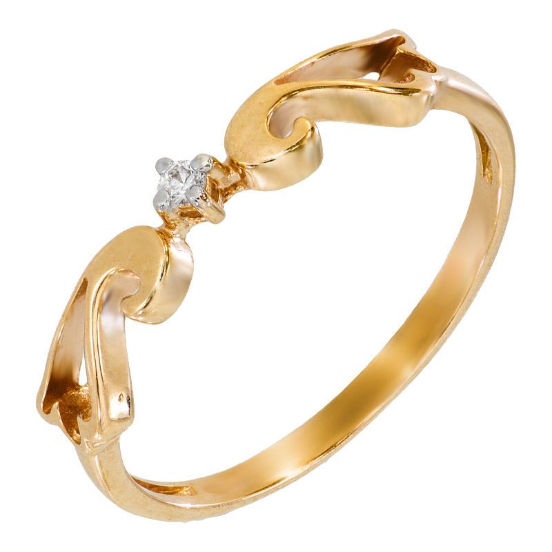 

Кольцо помолвочное Diamant к2816 15.5