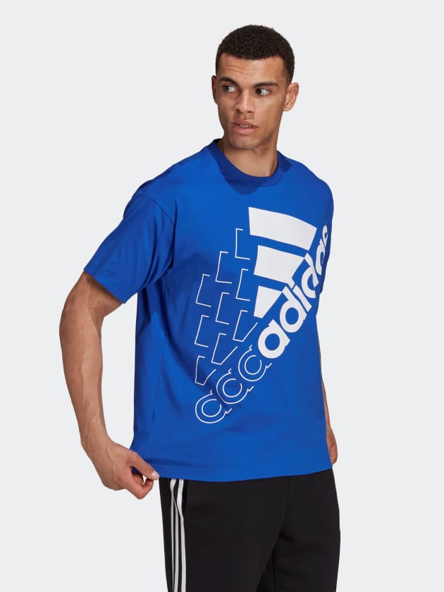 

Футболка Adidas U Q3 Bluv Bl T H14668 XL Boblue/White