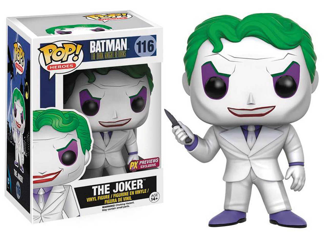 

Фигурка Funko Pop Фанко Поп Batman Бэтмен The Joker Джокер 10 см B JK 116