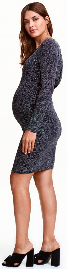 

Платье H&M 3hm05330060 XL Темно-синее