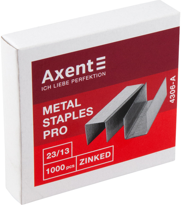 

Набор скоб Axent Pro №23/13 10 упаковок по 1000 шт (4306-A)