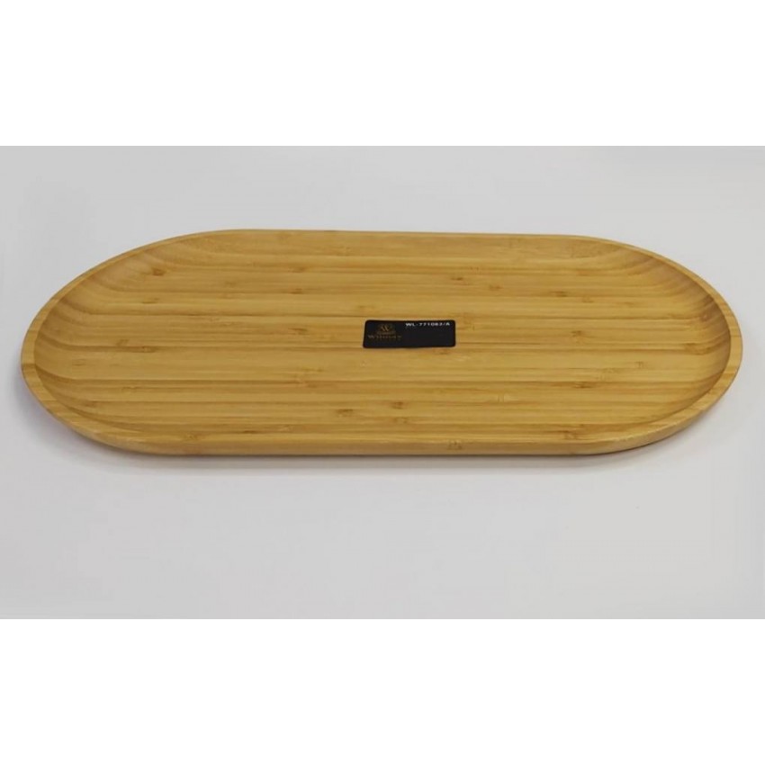 

Блюдо Wilmax Bamboo овальное плоское 45 х 23 см 771062 WL