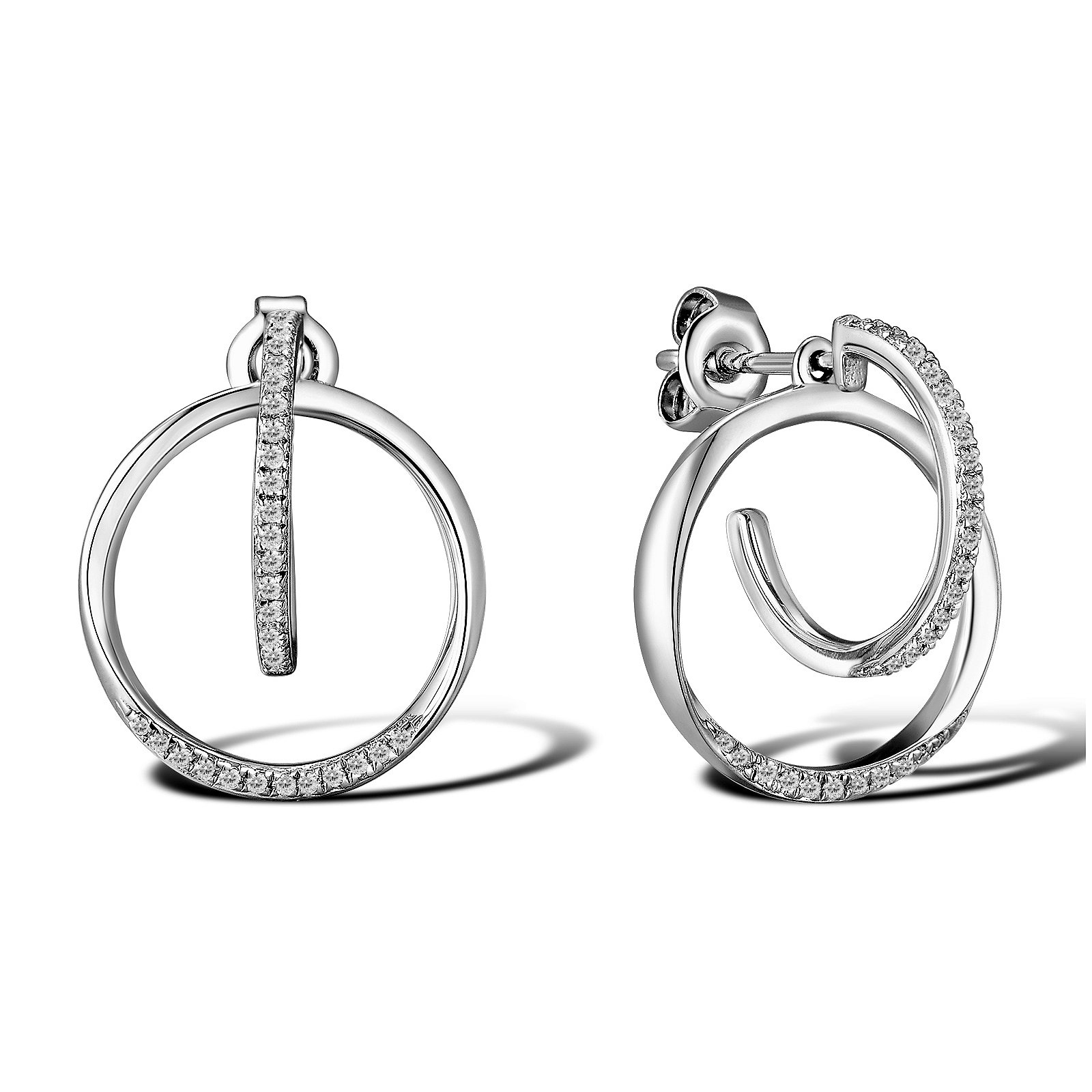 

Серьги из белого золота с бриллиантами 1549607