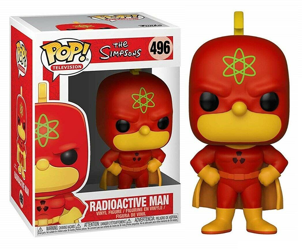 

Фигурка Funko Pop Фанко Поп Симпсоны Радиоактивный Мэн The Simpsons Radioactive Man 10 см S RM 496