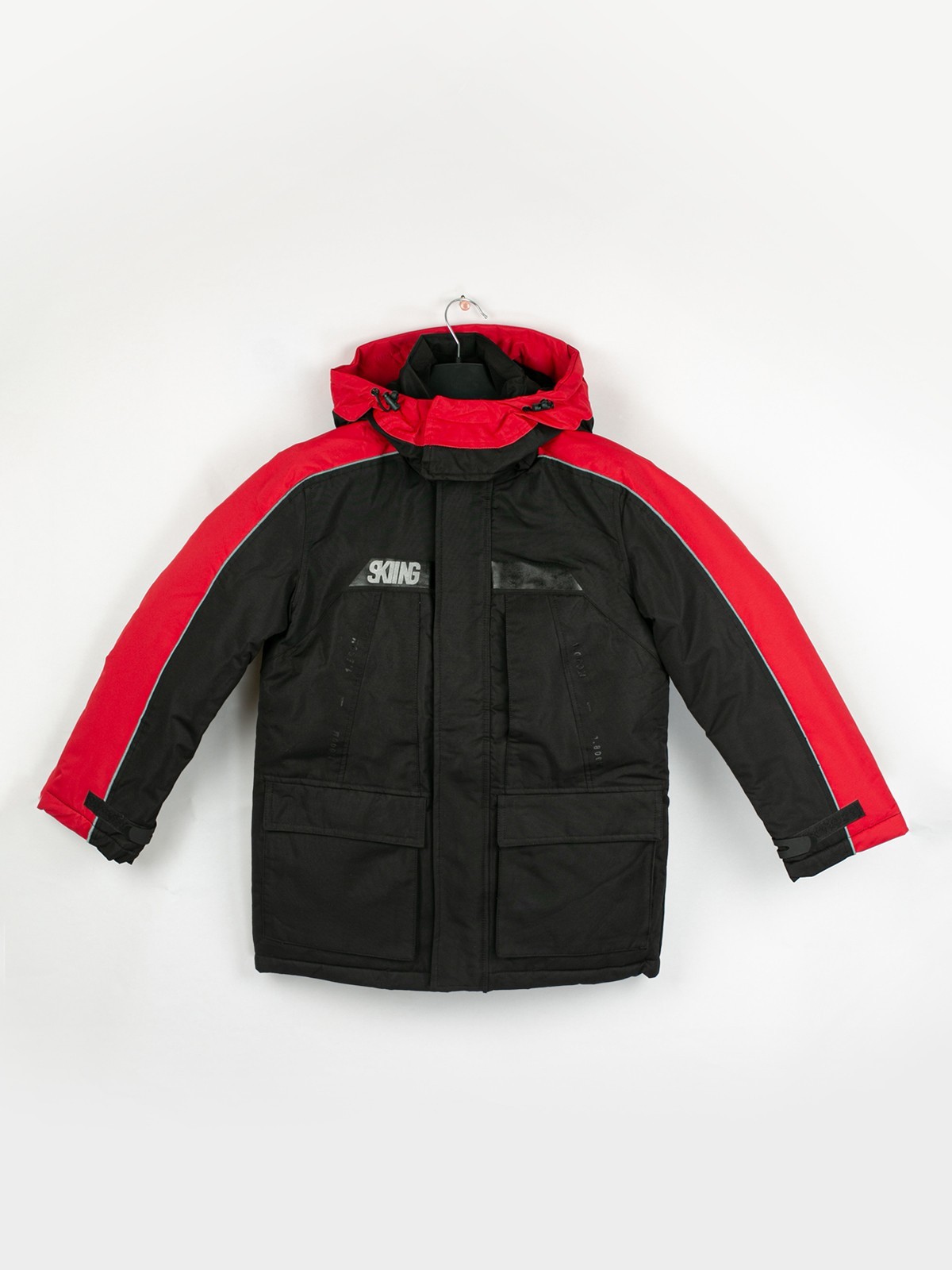 

Куртка зимняя для мальчика Glo-Story Gl0170 158-164 Черный/красный