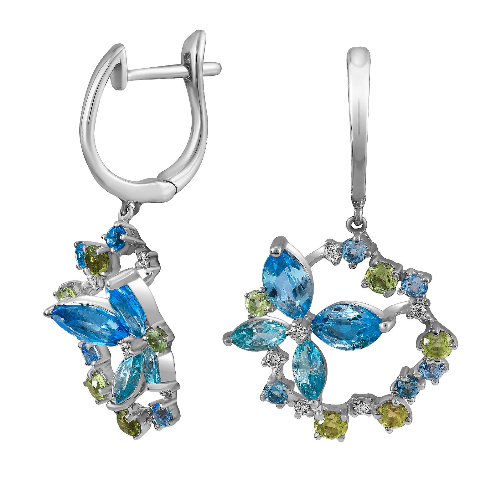 

Серьги из белого золота 318869