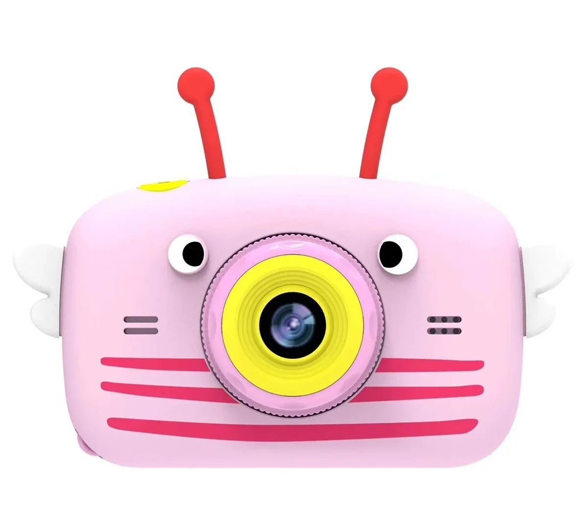 

Детский фотоаппарат Smart Kids Cam TOY 9 PLUS Funny Bee Pink с 2 камерами (селфи и фронтальная)