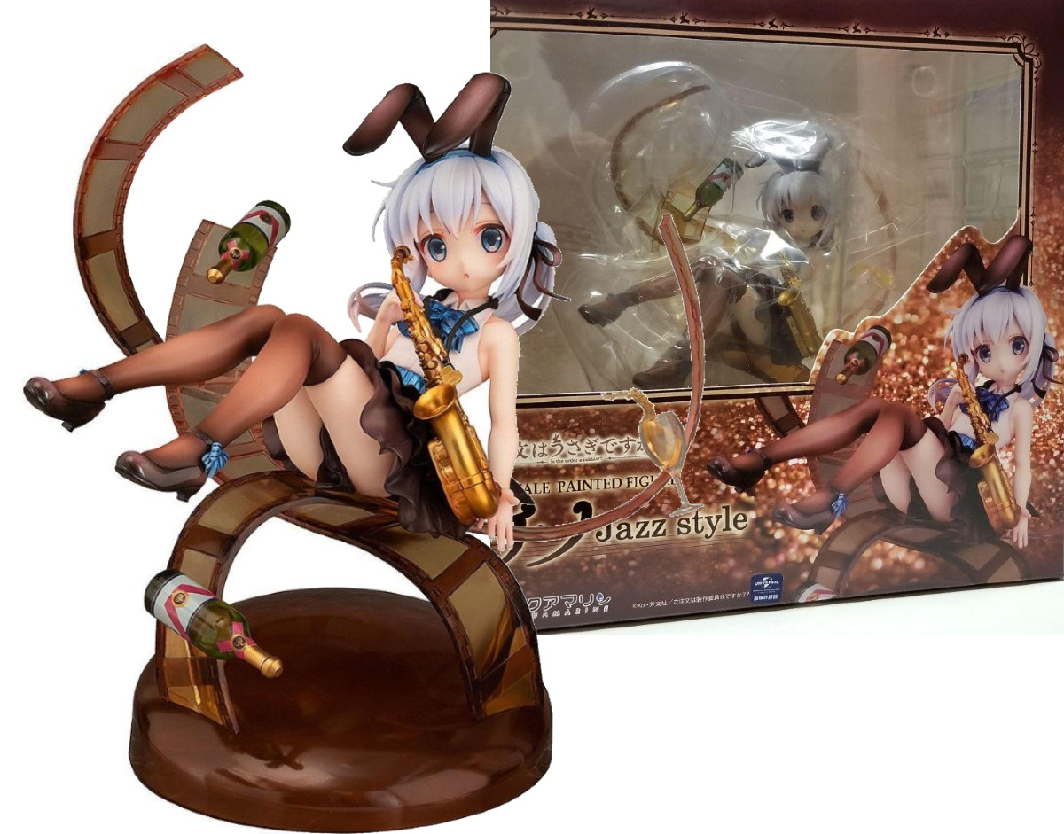

Фигурка Чино Кафу Кролика заказывали  Chino Kafuu Is the Order a Rabbit  16см anime 22.76.276