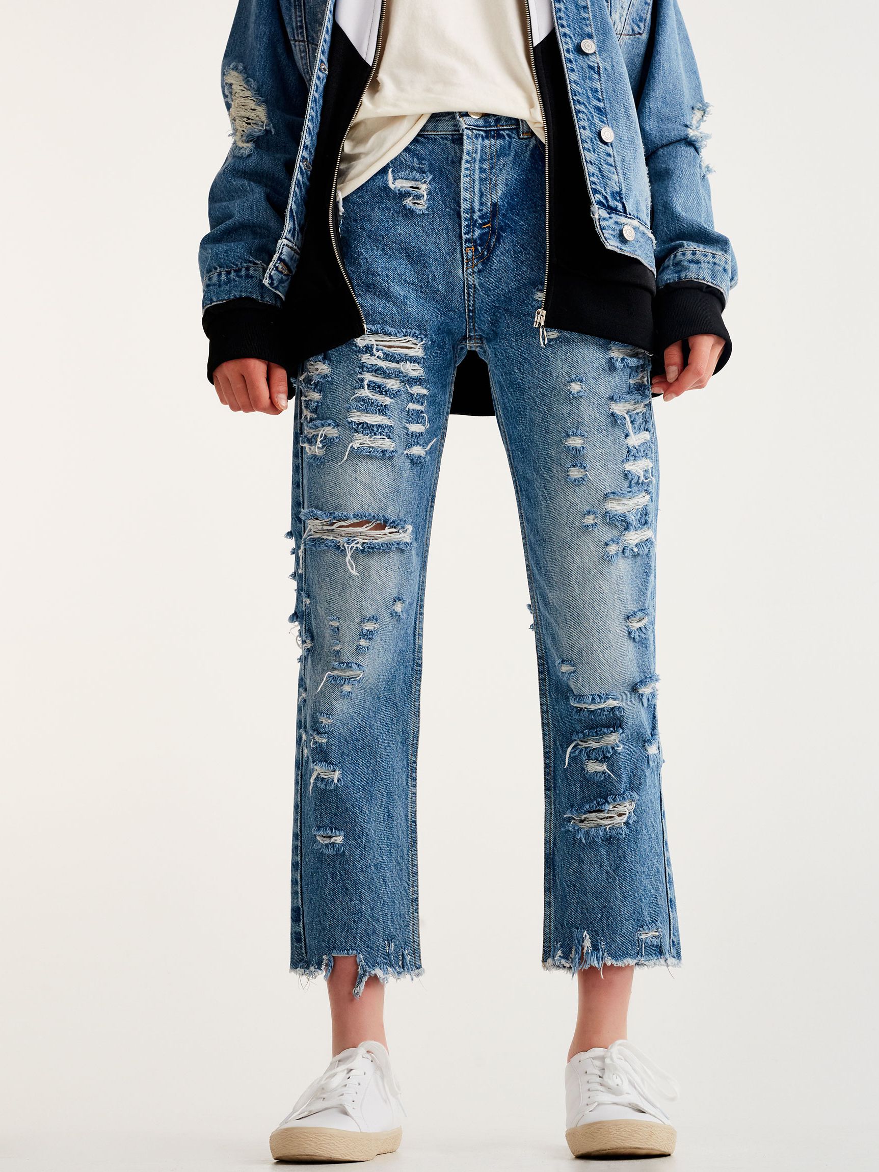 

Джинсы Pull & Bear 09685331400 36 Голубые