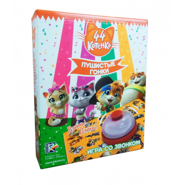 

Игра со звонком "44 Cats. Пушистые гонки" VT8010 ( VT8010-05 (рус))