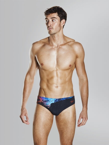 

Плавки Speedo Placement Digital 7cm Brief 809739C193 34UK Черные