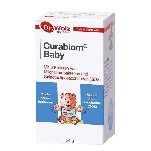 

Пробиотик Dr. Wolz Curabiom Baby для детей и беременных 54г