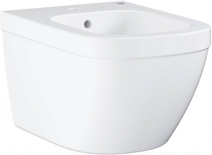 

Підвісне біде GROHE Euro Ceramic з отвором під змішувач і перелив 39208000