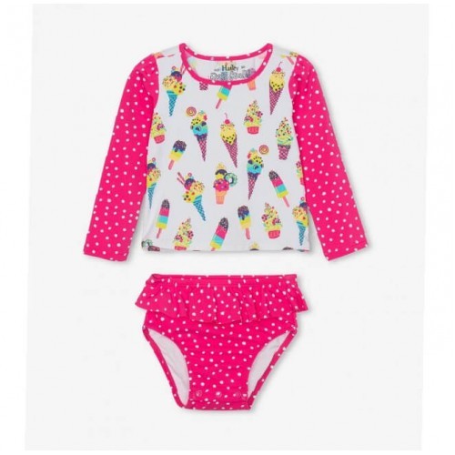 

Купальник роздільний Hatley Cool Treats 10A малиновий 140см (S20SCK1380)