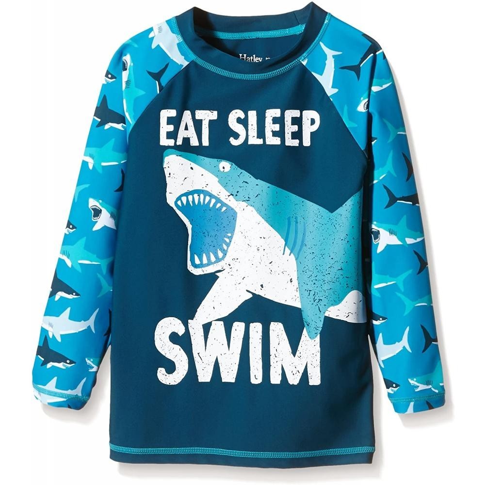 

Кофта для плавання Hatley Great White Sharks 4A синій 104см (BS4OCSR026)