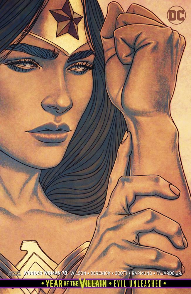 

Wonder Woman Vol 5 #78 Cover B Variant Jenny Frison Cover (Year Of The Villain Evil Unleashed Tie-In)