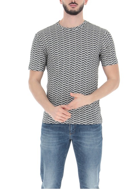 

Футболка Emporio Armani  Черно-белая 3K1T7T.1JM7Z, Футболка Emporio Armani XL Черно-белая 3K1T7T.1JM7Z