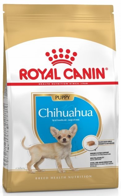 

Сухой корм Royal Canin Chihuahua Junior для щенков до 8 месяцев 1.5 кг (3182550722544)