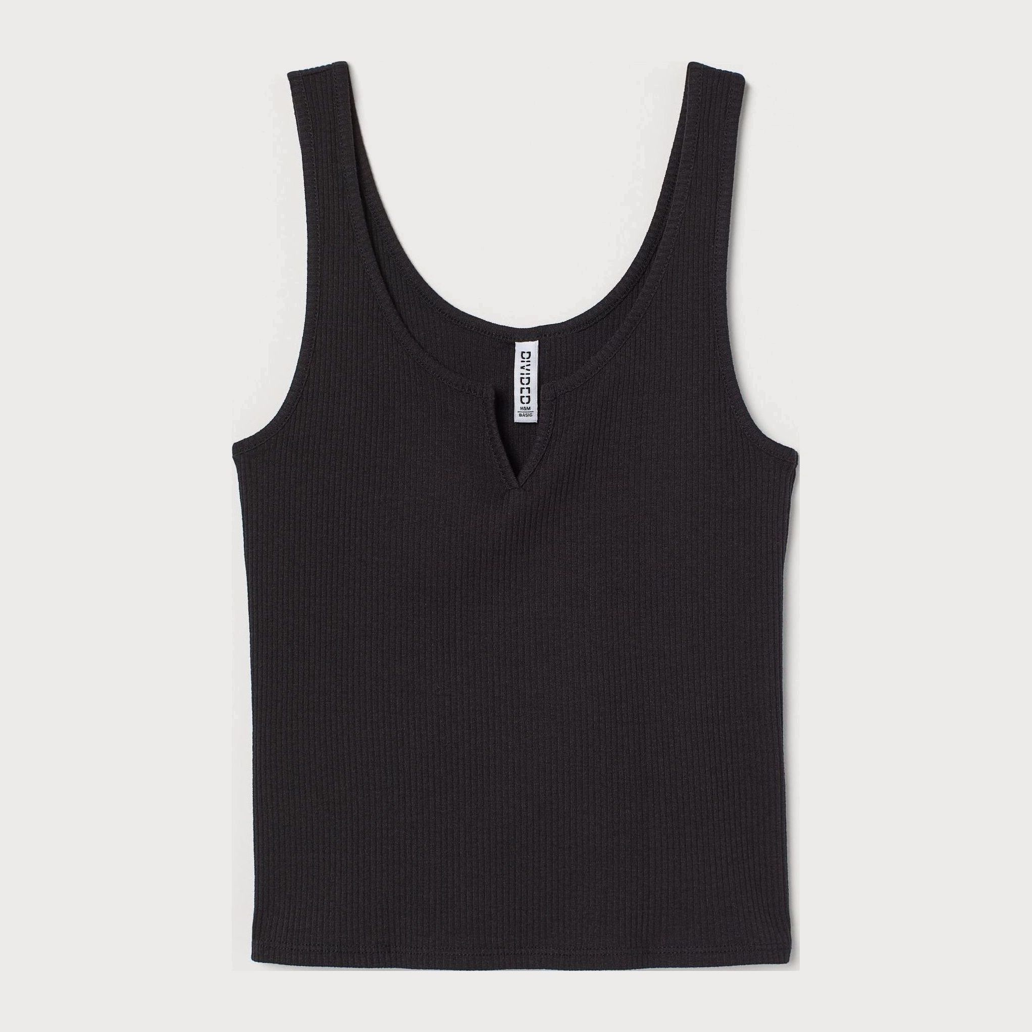 

Топ H&M 7555750-AAAD L Черный