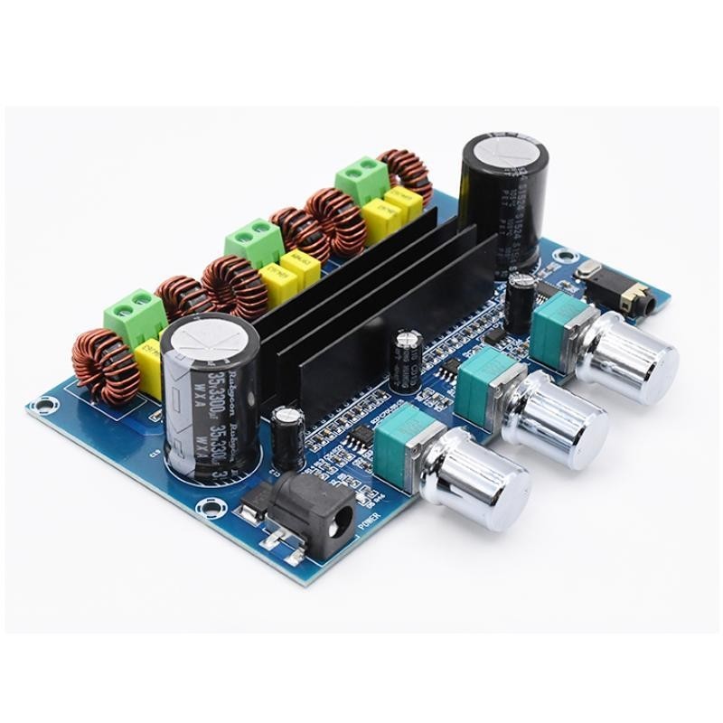 

Аудио усилитель трехканальный XH-A305 Bluetooth 5.0 TPA3116D2 2.1 2X50W+1X100W