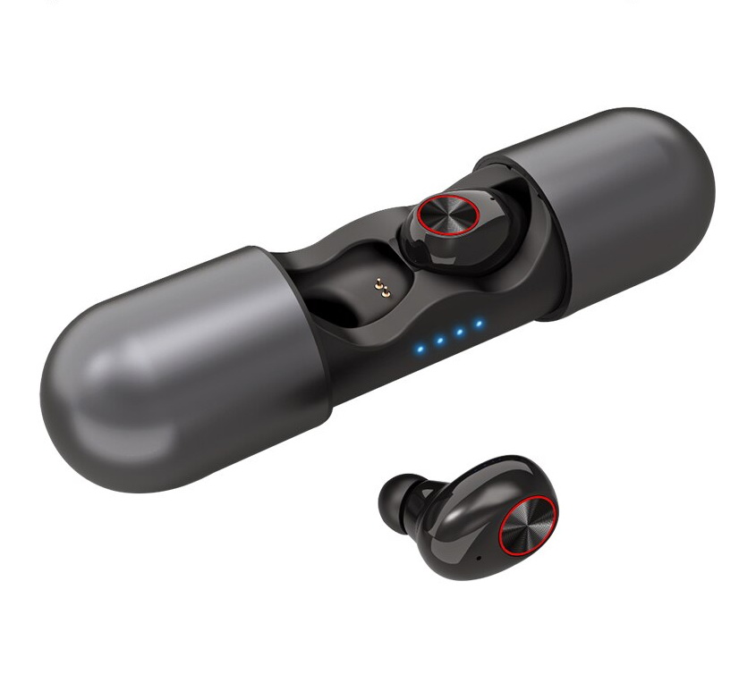 

Наушники беспроводные Bluetooth HBQ V8 TWS Black (882110)