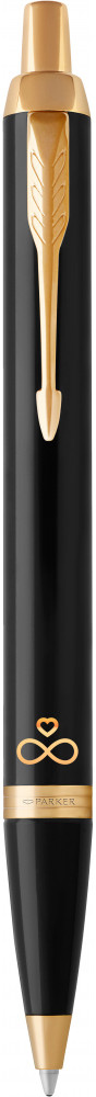 

Ручка шариковая Parker IM Black Вечная любовь (22 032_TR22)