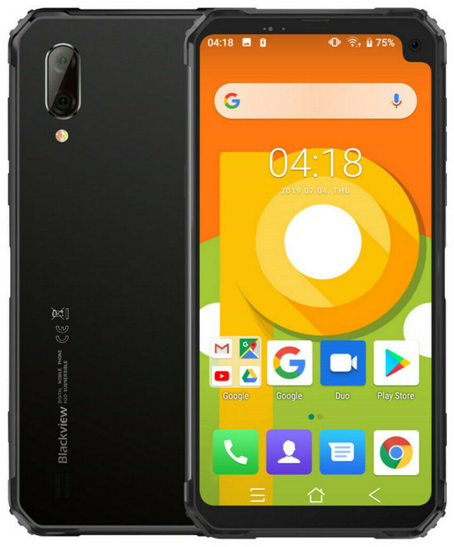 

Blackview BV6100 3/16 Gb black IP68, NFC