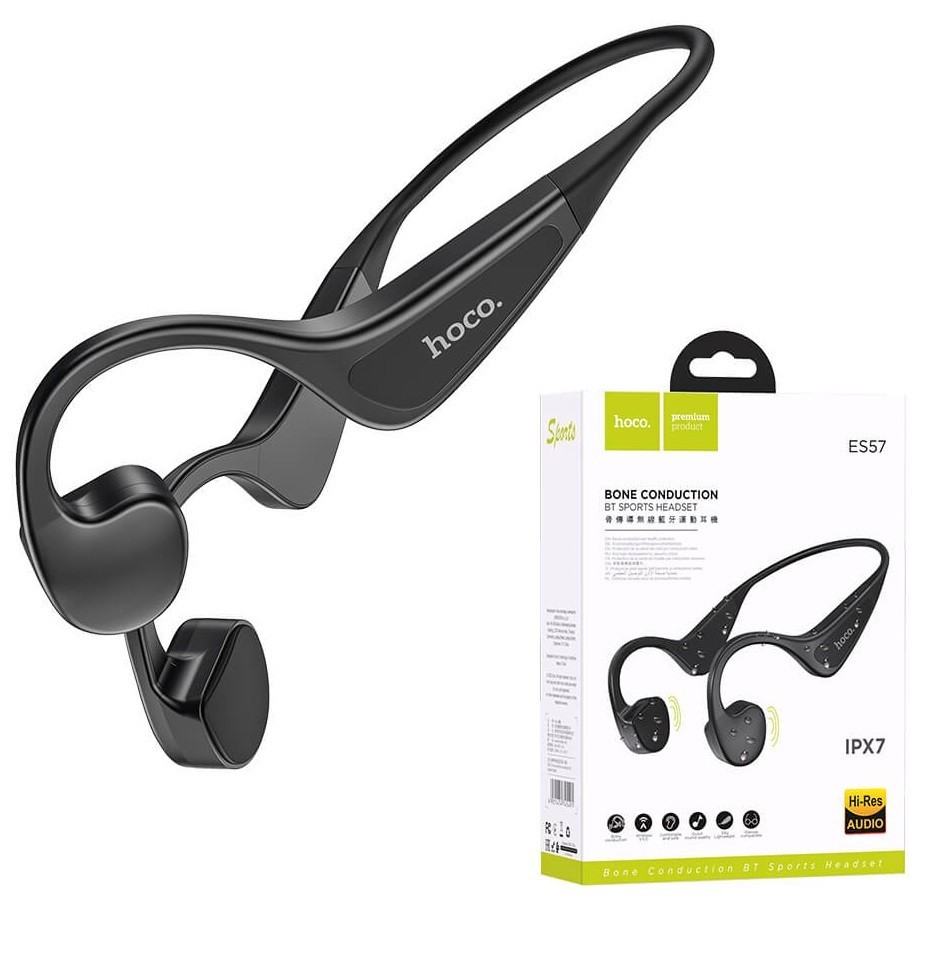 

Bluetooth наушники Hoco Waterproof Cool BT IPX7 Hi-Res |BT5.0, 4.5 Hours|для iPhone/ Android