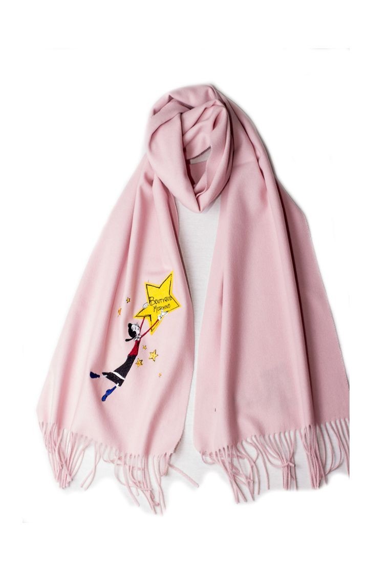 

Шарф Moschino Boutique Пудровый Женский