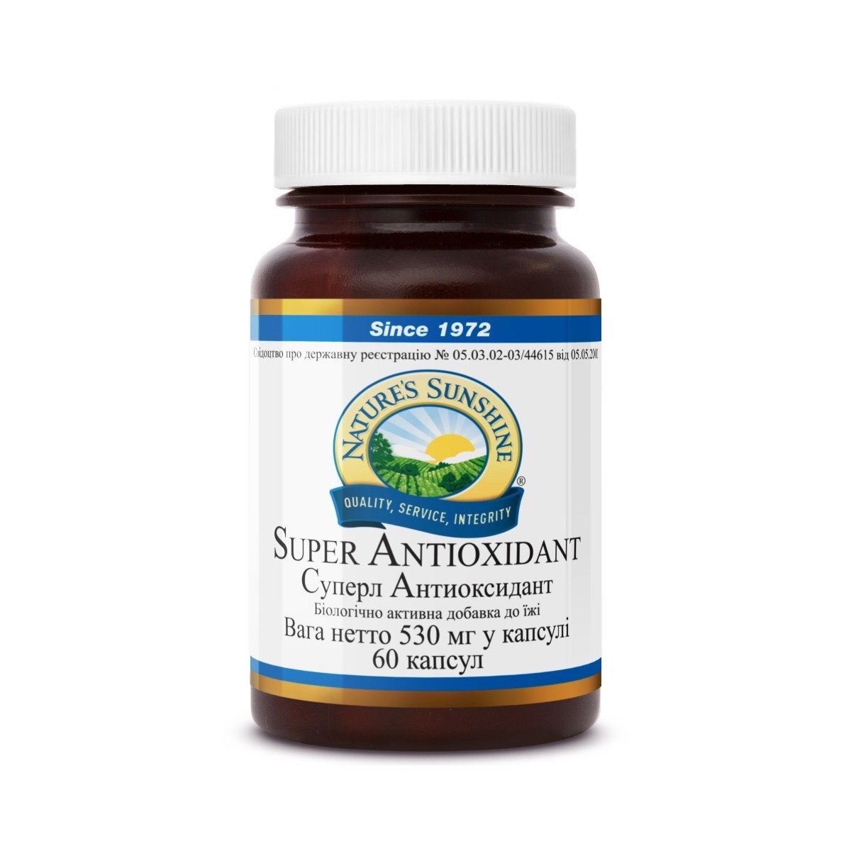 

Фитопрепарат Антиоксидант NSP Super Antioxidant США 60 шт (1825)