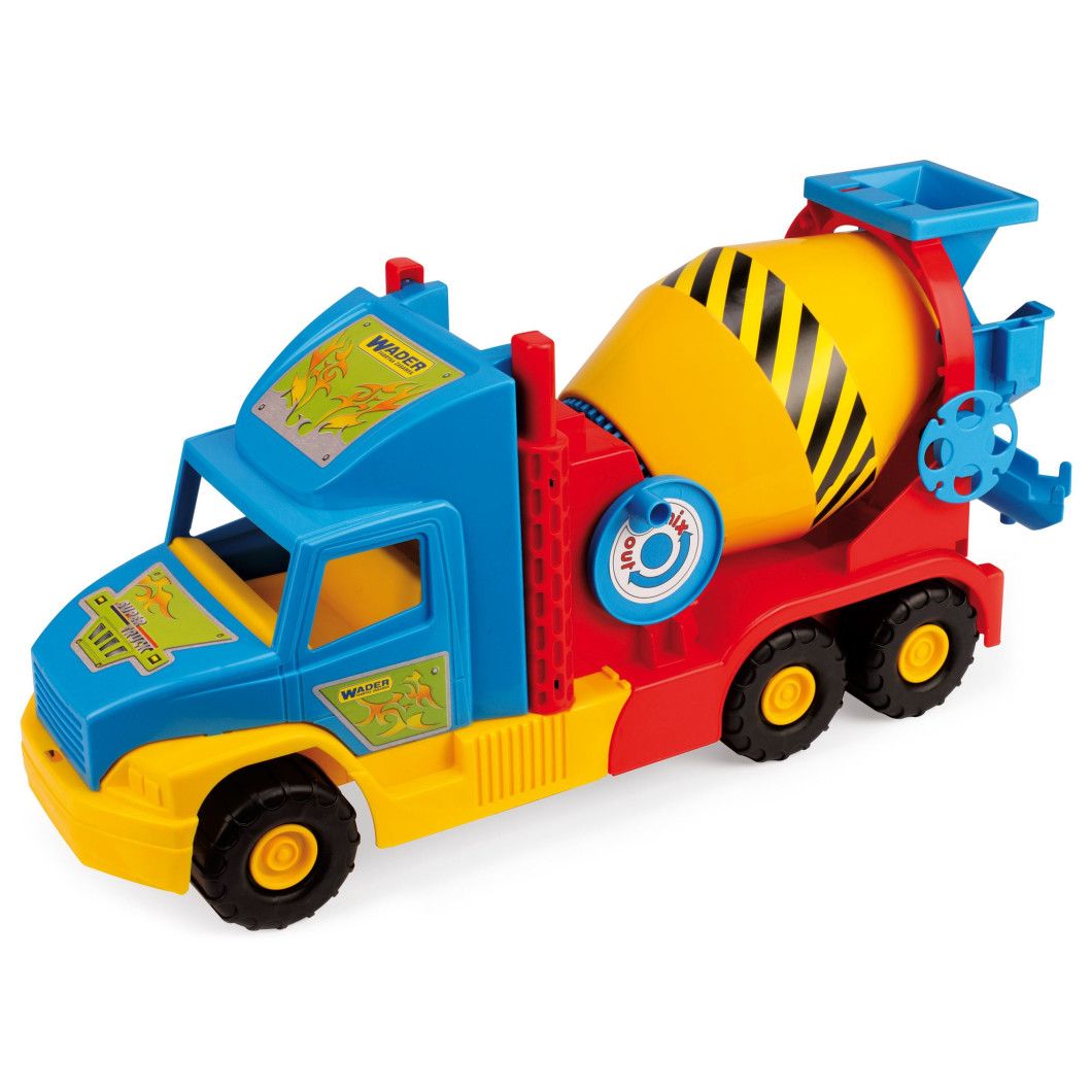 

Машинка игрушечная Бетономешалка Wader Super Truck (36590)