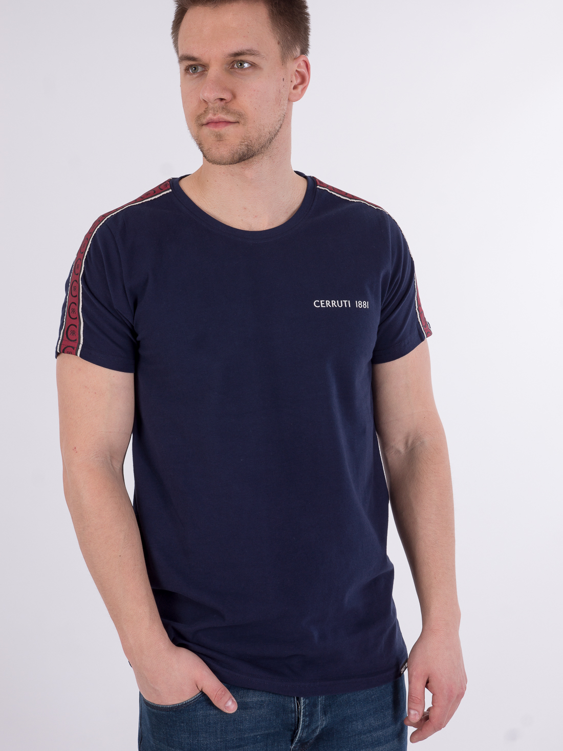 

Футболка Cerruti 1881 VY-080421-1  Синий, Футболка Cerruti 1881 VY-080421-1 M Синий
