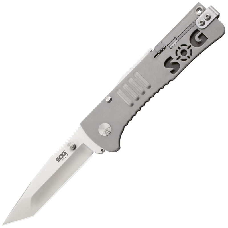 

Нож складной SOG SlimJim Tanto (длина: 187мм, лезвие: 70мм, сатин), сатин
